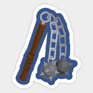 Viking Mace Sticker